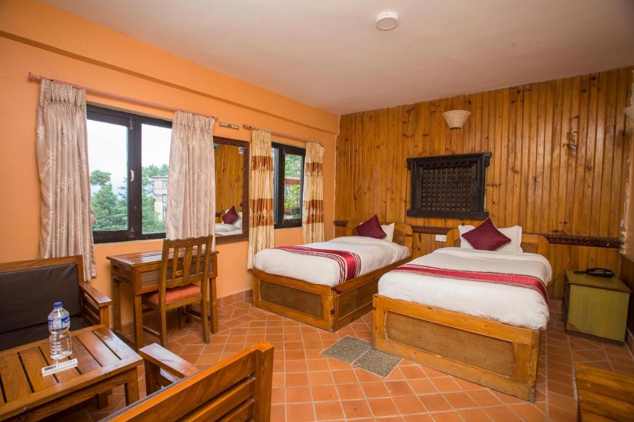 Peaceful Cabaña&Cafe Du Mont Nagarkot Exterior foto