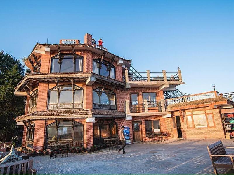 Peaceful Cabaña&Cafe Du Mont Nagarkot Exterior foto