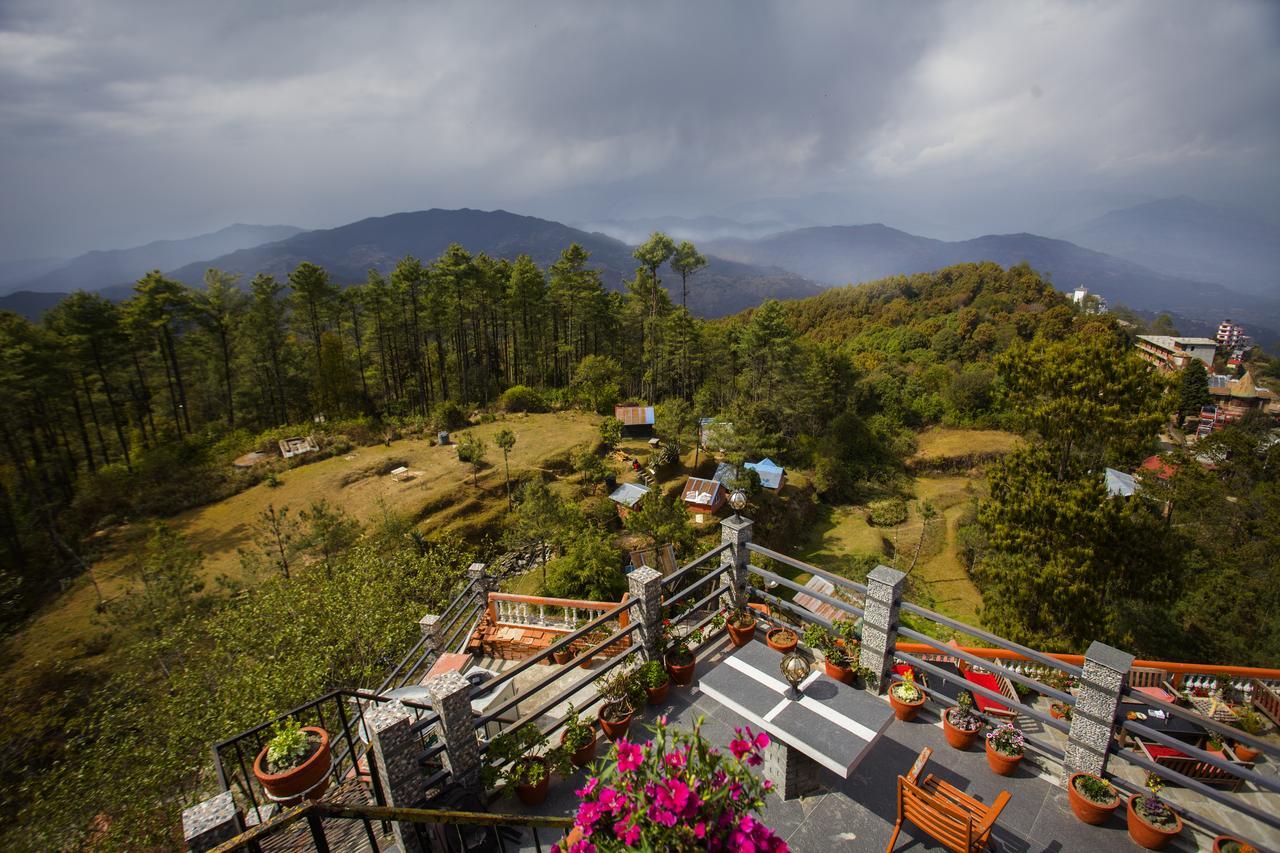 Peaceful Cabaña&Cafe Du Mont Nagarkot Exterior foto