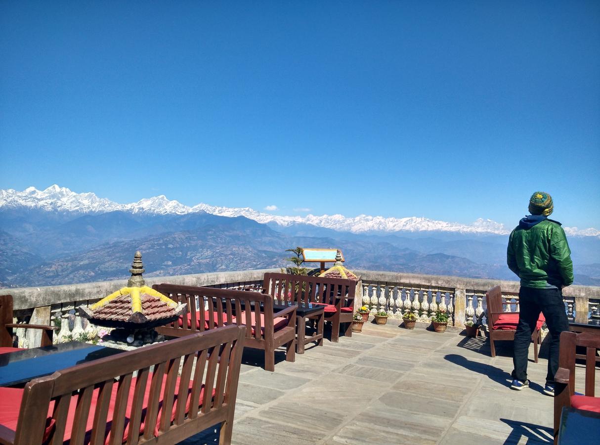 Peaceful Cabaña&Cafe Du Mont Hotel Nagarkot Exterior foto