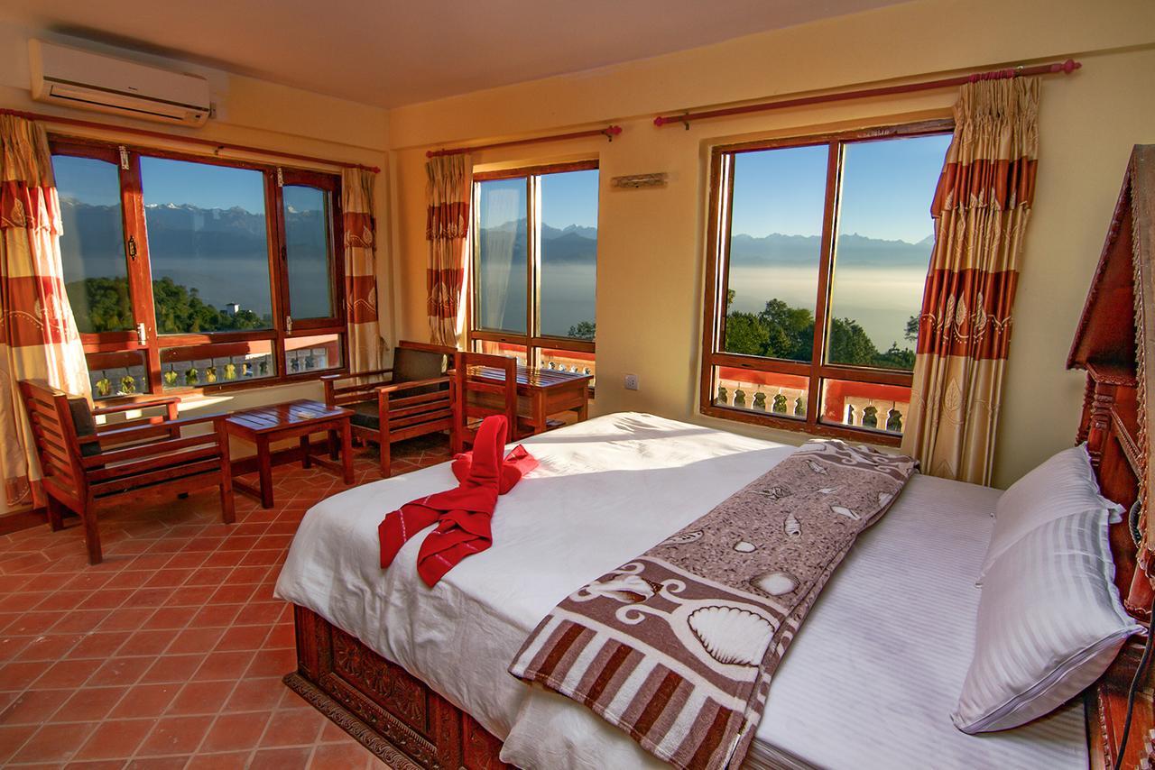 Peaceful Cabaña&Cafe Du Mont Nagarkot Exterior foto