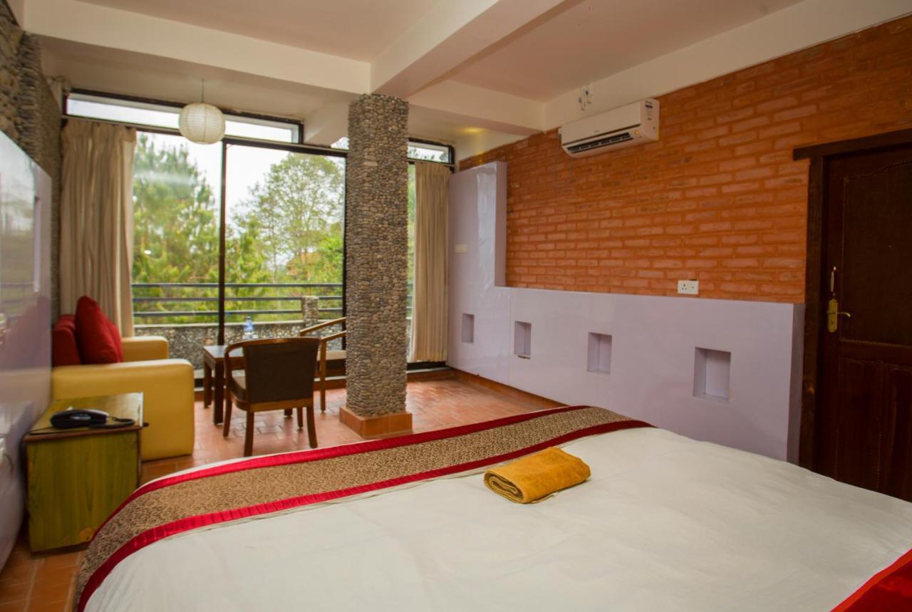 Peaceful Cabaña&Cafe Du Mont Nagarkot Exterior foto
