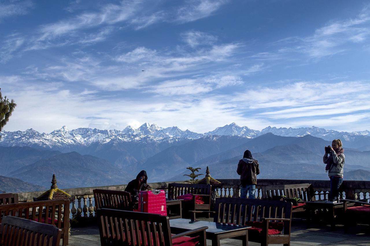 Peaceful Cabaña&Cafe Du Mont Hotel Nagarkot Exterior foto