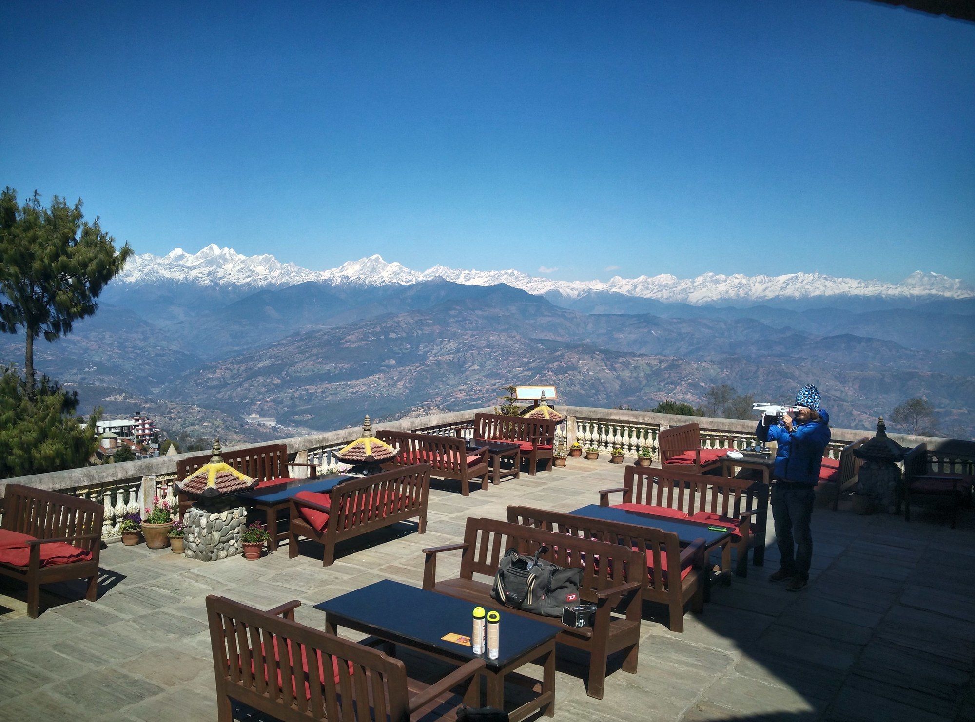 Peaceful Cabaña&Cafe Du Mont Hotel Nagarkot Exterior foto