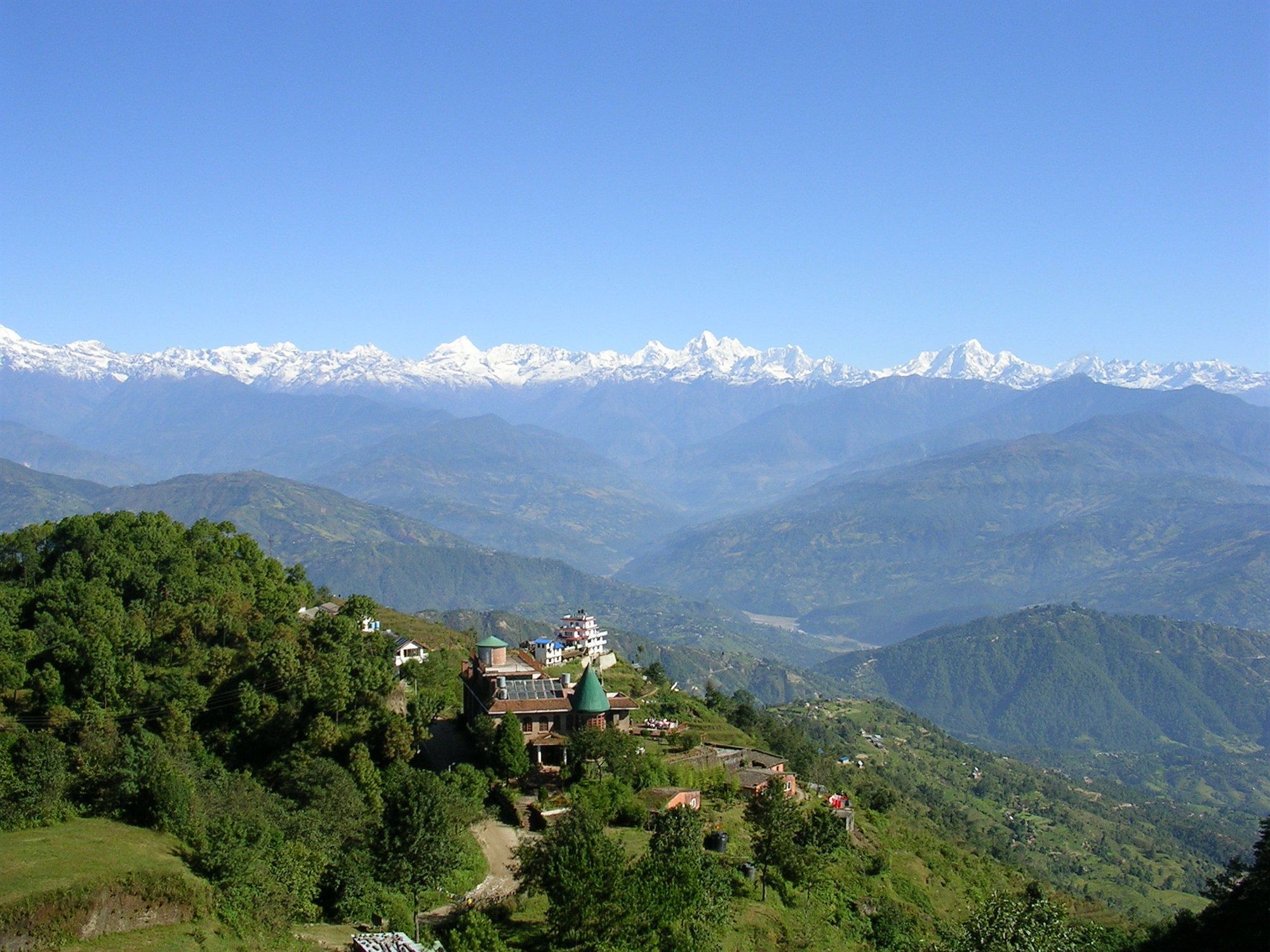 Peaceful Cabaña&Cafe Du Mont Nagarkot Exterior foto